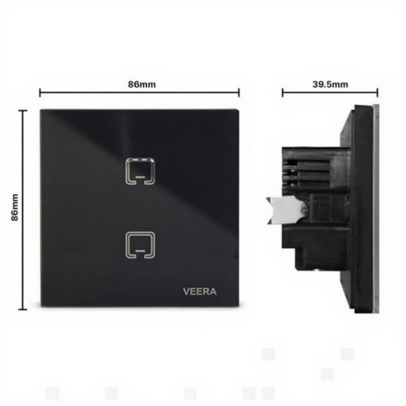 کلید لمسی تک پل ساده ویرا