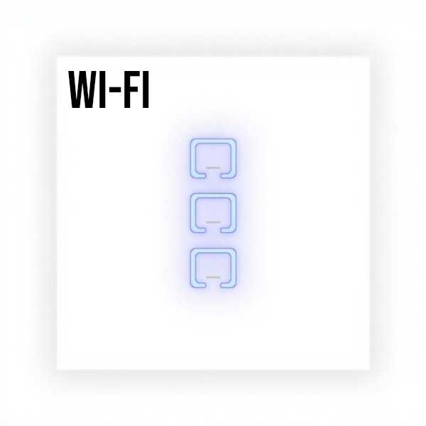 کلید لمسی سه پل wifi ویرا
