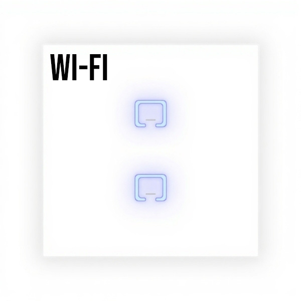 کلید لمسی دو پل wifi ویرا